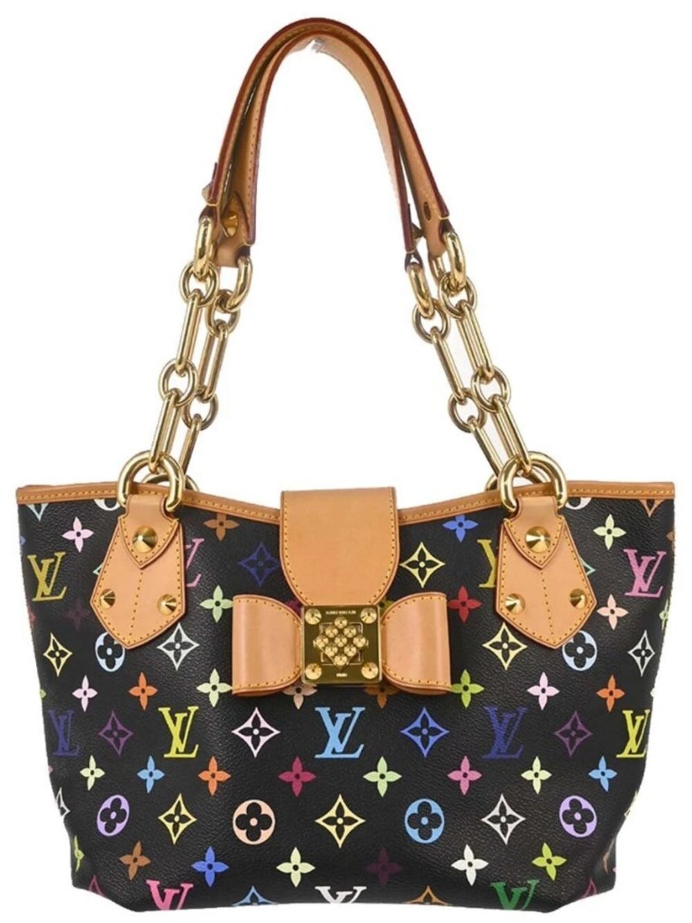 Louis Vuitton Monogram Multicolor Annie MM Tote Handbag M40308